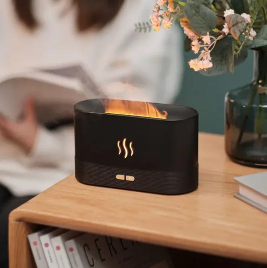 VibeHaven™ FlameVibe Flame-Effect Aromatherapy Diffuser