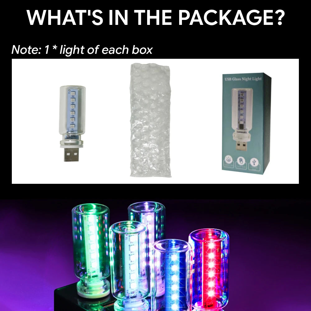 VibeHaven™ AutoGlow Ambient Car Coaster Light