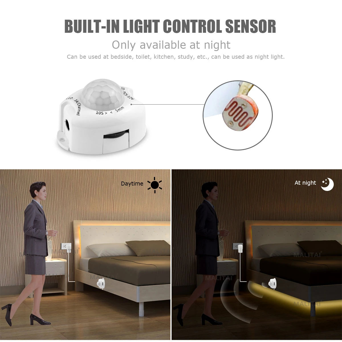 VibeHaven™ Smart Motion-Sensor Cabinet Light Strip