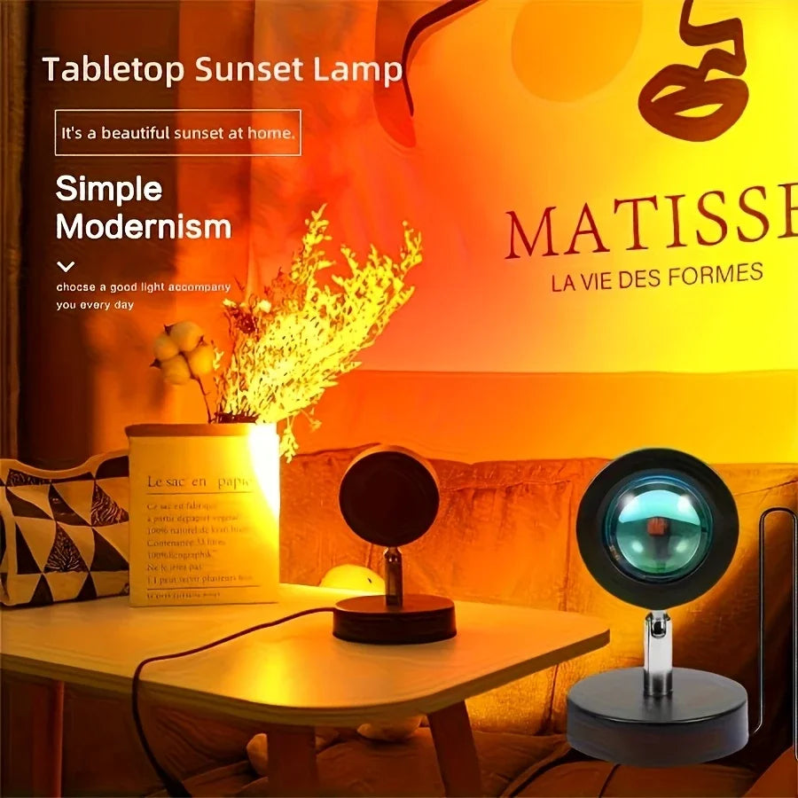 VibeHaven™ SunsetGlow Aesthetic Atmosphere Lamp