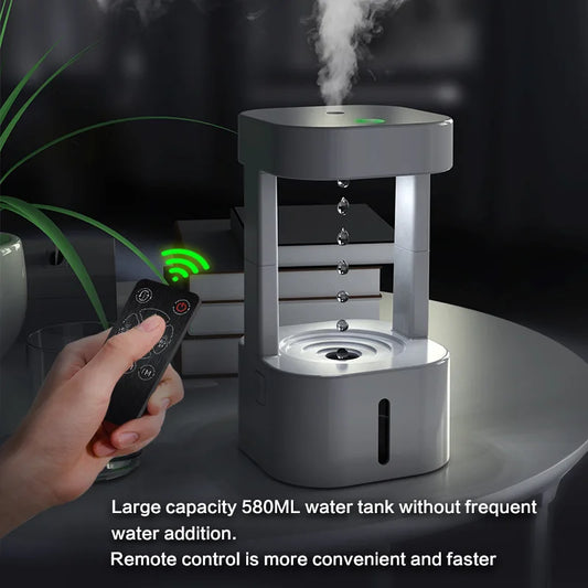 VibeHaven™ LevitaDrop Anti-Gravity Water Humidifier