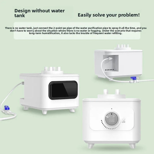 VibeHaven™ HydroFlow Smart Refill Humidifier