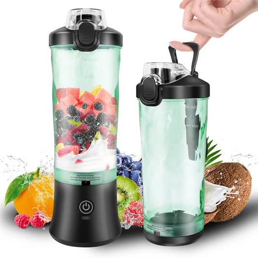 VibeHaven™ FreshBlend Portable Juicer & Bottle
