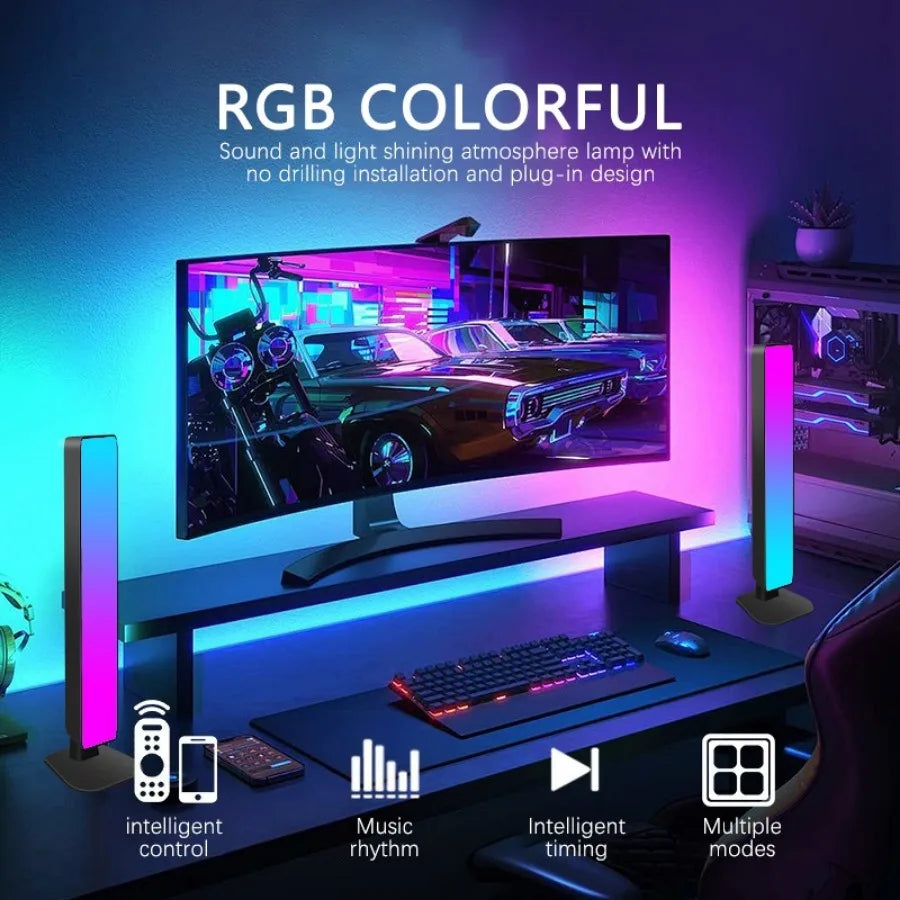 VibeHaven™ RhythmSync Smart RGB Light Bars