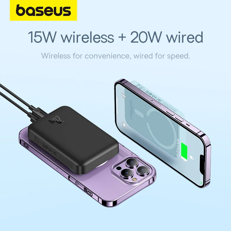 VibeHaven™ MagMini Ultra-Compact Power Bank